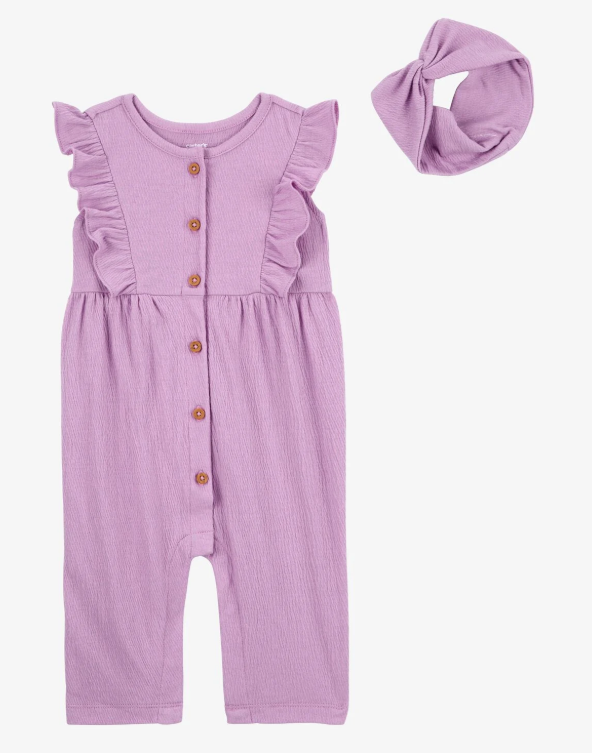 Enterizo Rosa para bebé