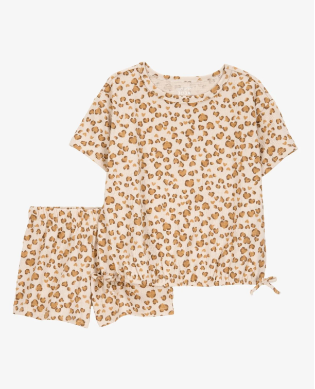 Conjunto Animal Print Leopardo