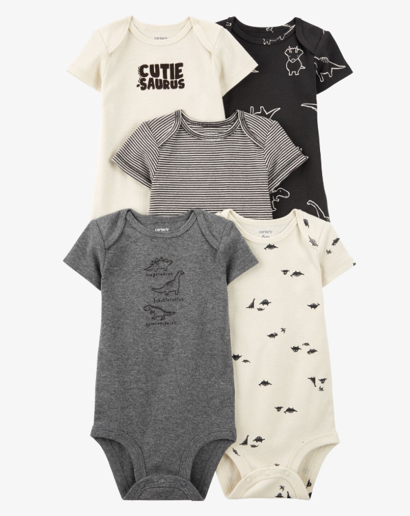 Set de mamelucos Dino PREMATURO